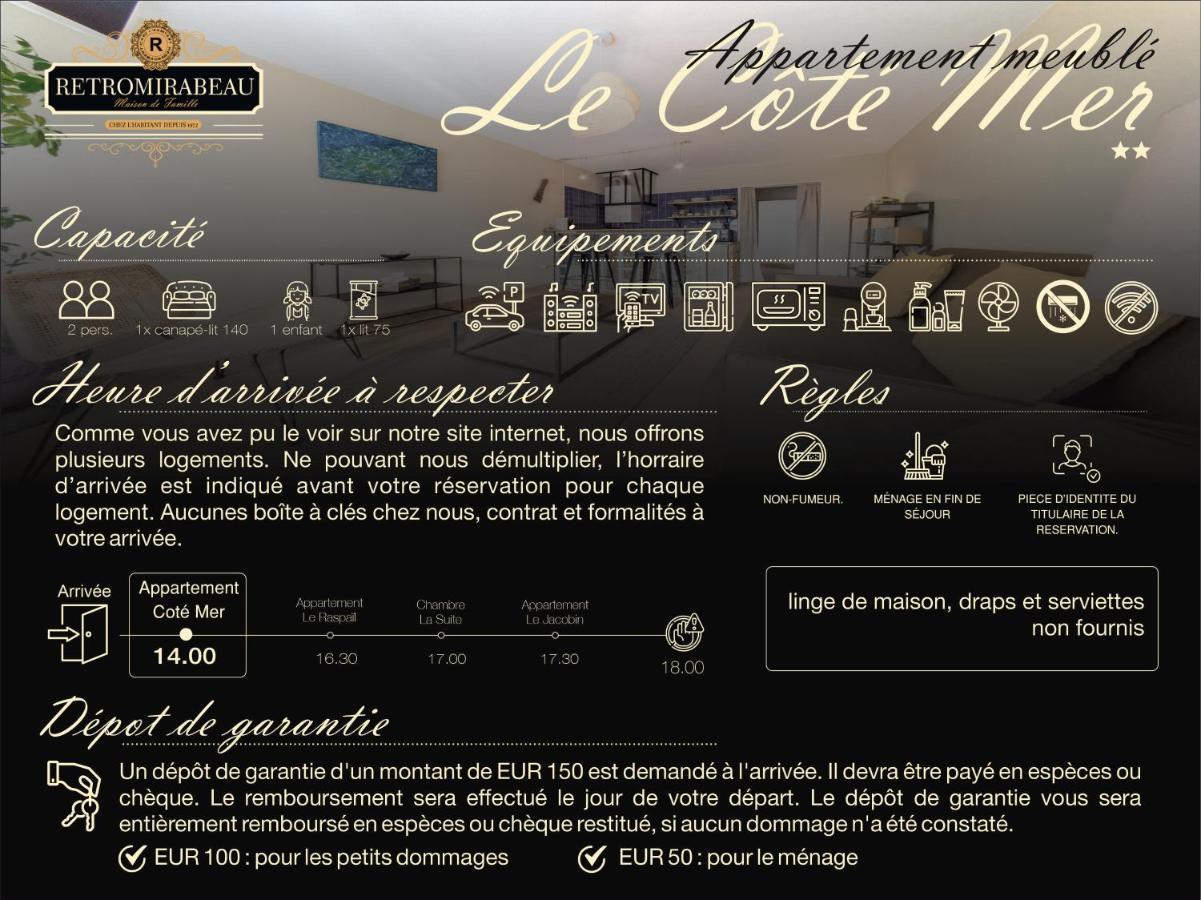 Le RétroMirabeau - Côté Mer Gruissan Extérieur photo